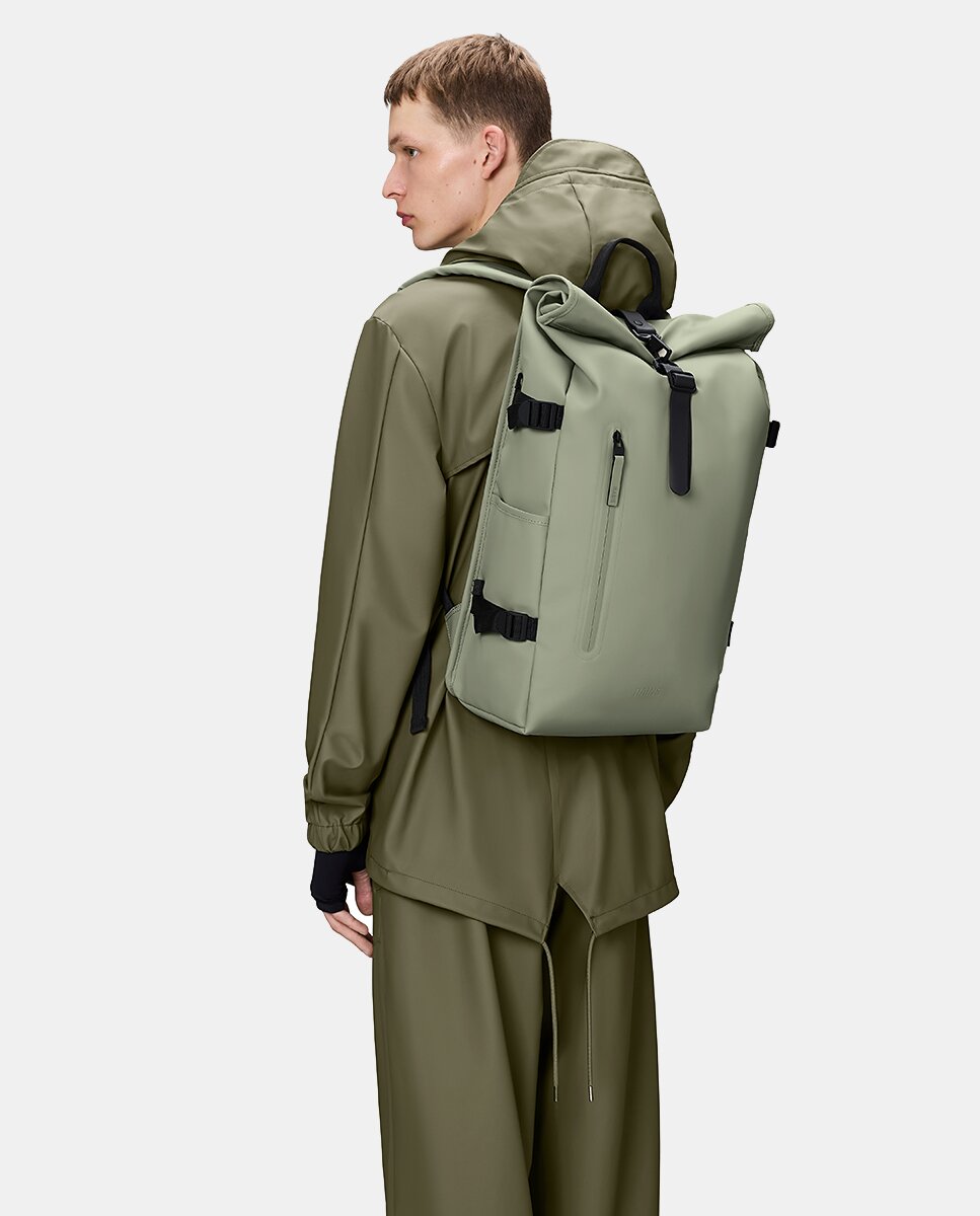 Mochila Rolltop Rucksack Large Verde-4