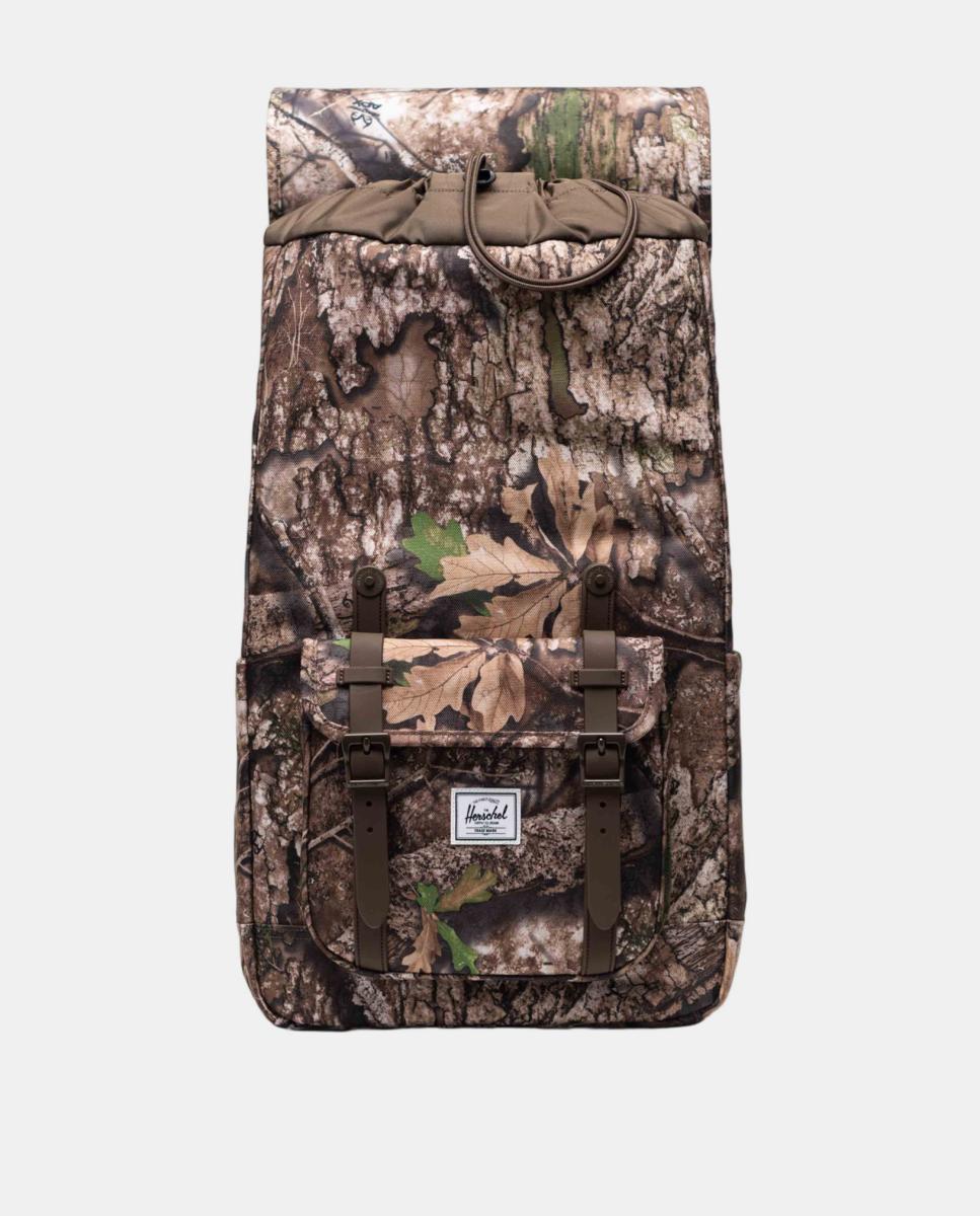 Mochila Little America - Camo Castanho-2