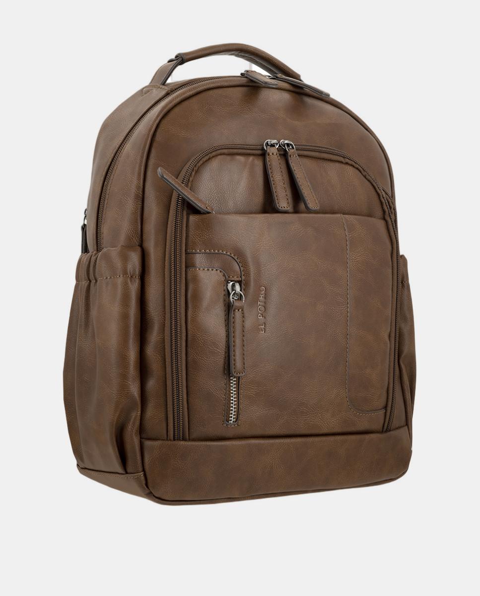 Mochila Business Castanho-2