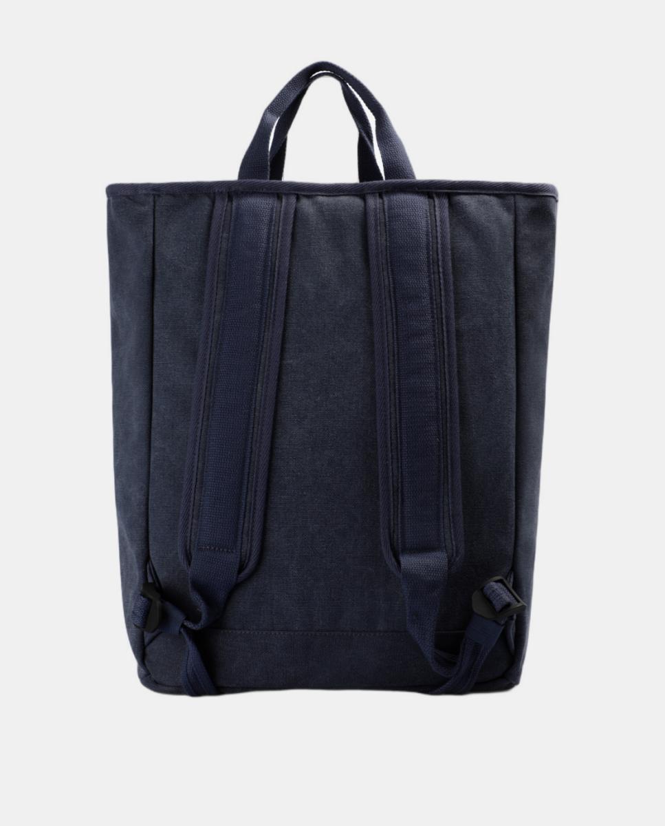 Mochila confeccionada en canvas de hombre - Scalpers - Azul marino Azul marino-2