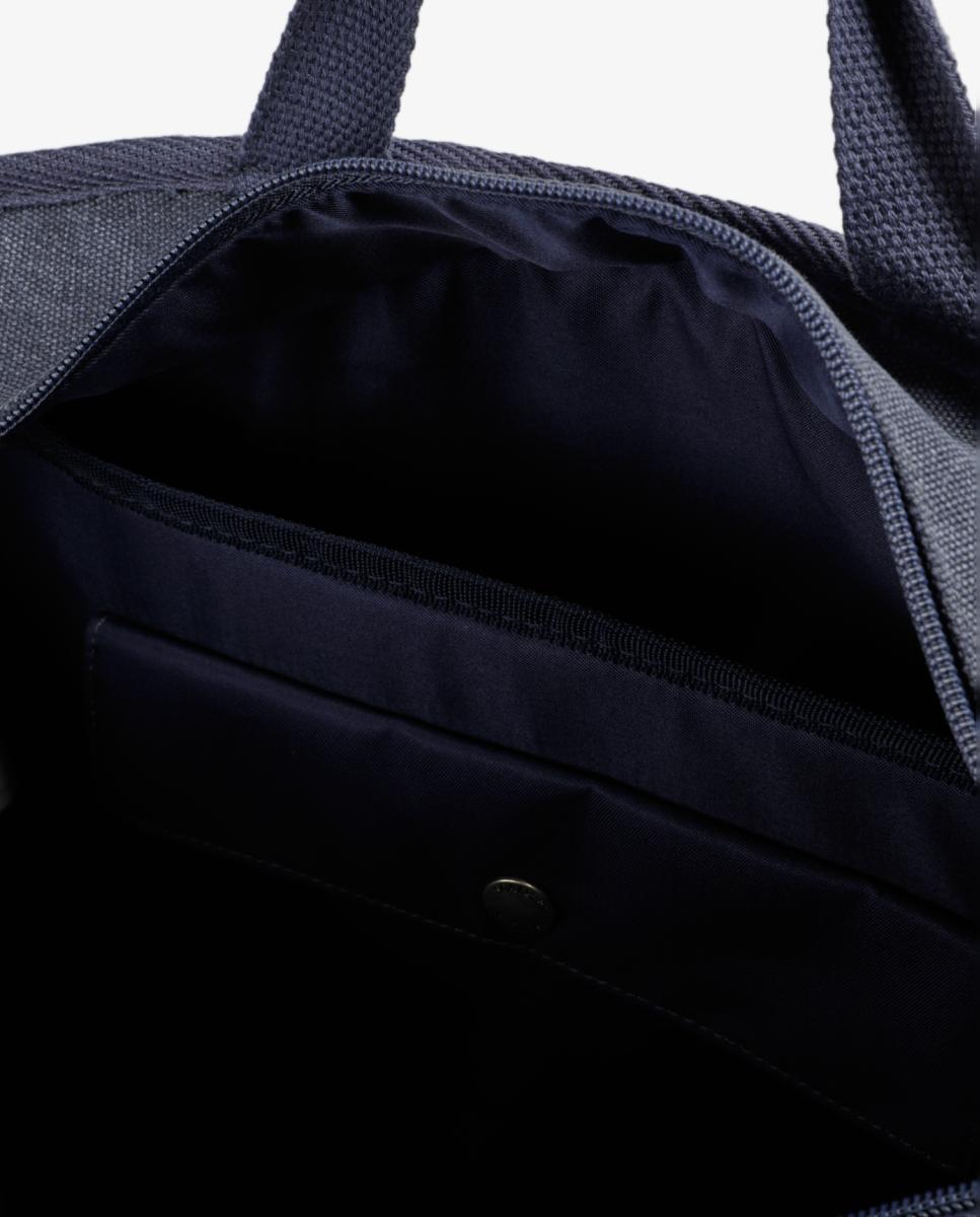 Mochila confeccionada en canvas de hombre - Scalpers - Azul marino Azul marino-7