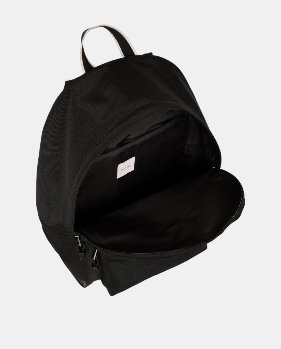 Mochila Casual com Logótipo Preto-2
