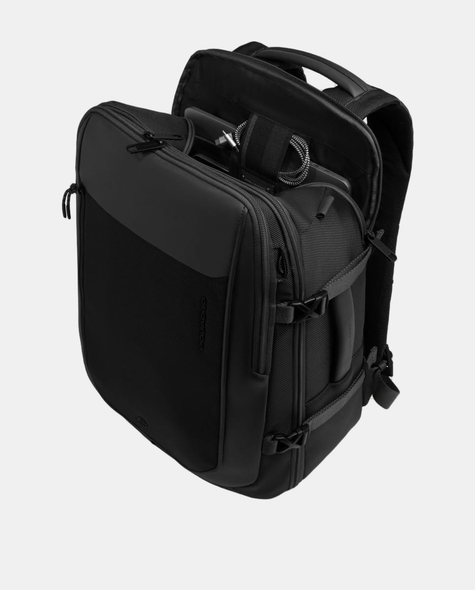 Mochila de Viagem para Portátil e iPad® Unissexo Preto-4