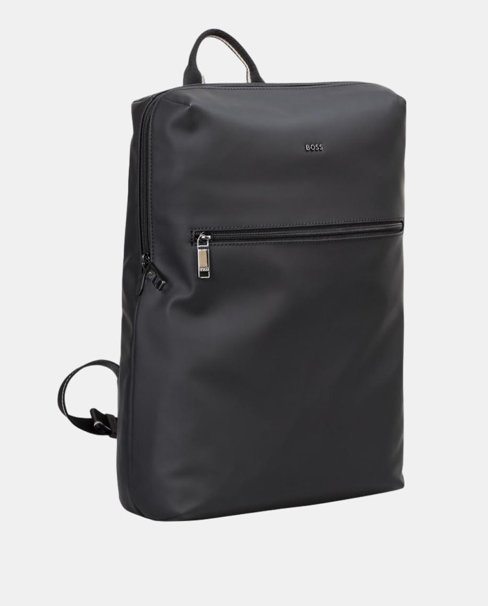 Imagen 0 de Mochila con bolsillo frontal Negro