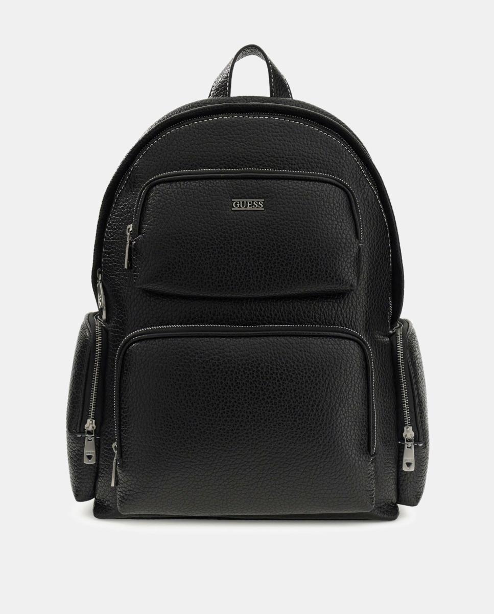 Imagem 0 de Mochila de Estrutura com Duplo Bolso à Frente e Fecho de Correr