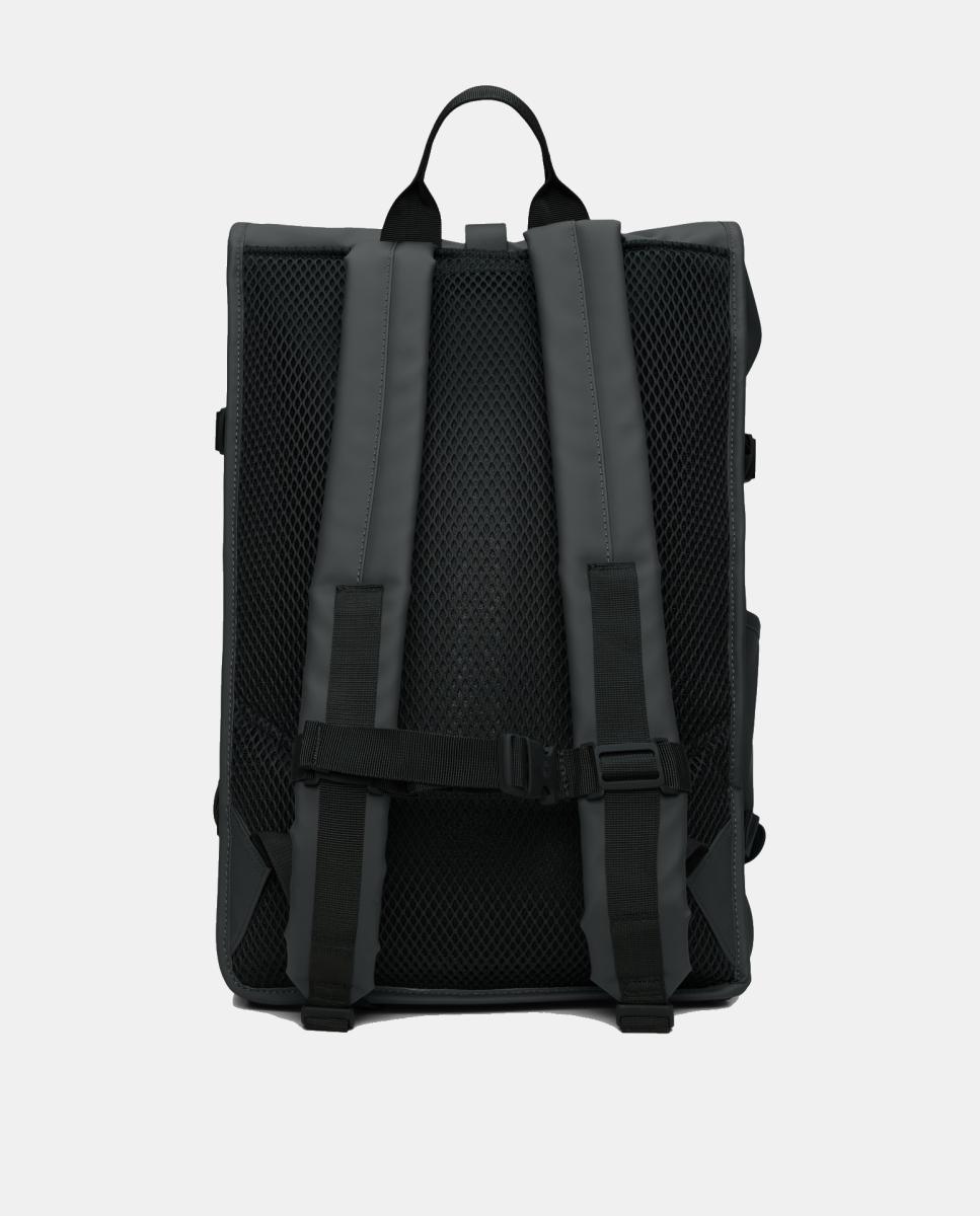 Mochila Rolltop Grande Impermeável Cinzento-escuro-3