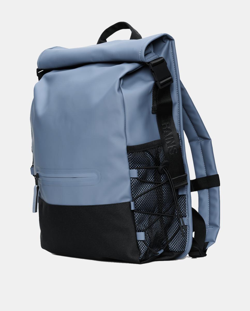 Mochila Trail Mountaineer Rolltop Impermeável Azul-2
