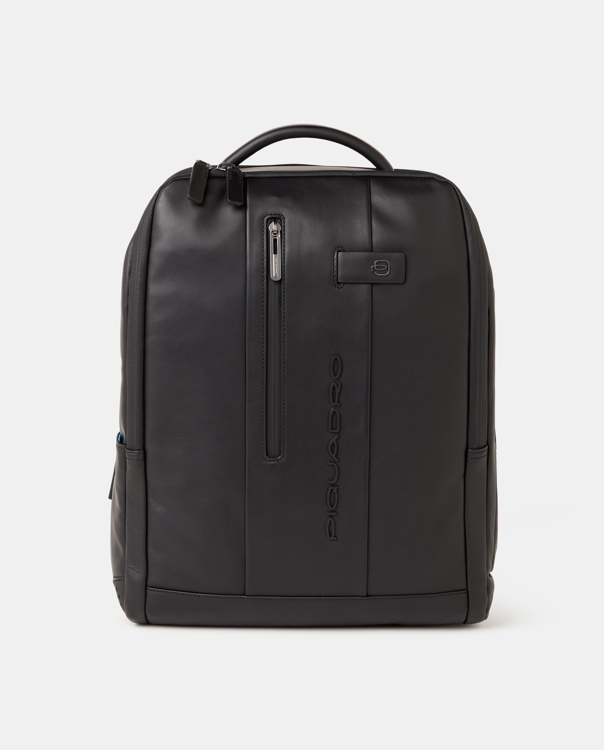 Mochila em Pele com Espaço para Portátil com Proteção RFID - Preto Preto-1
