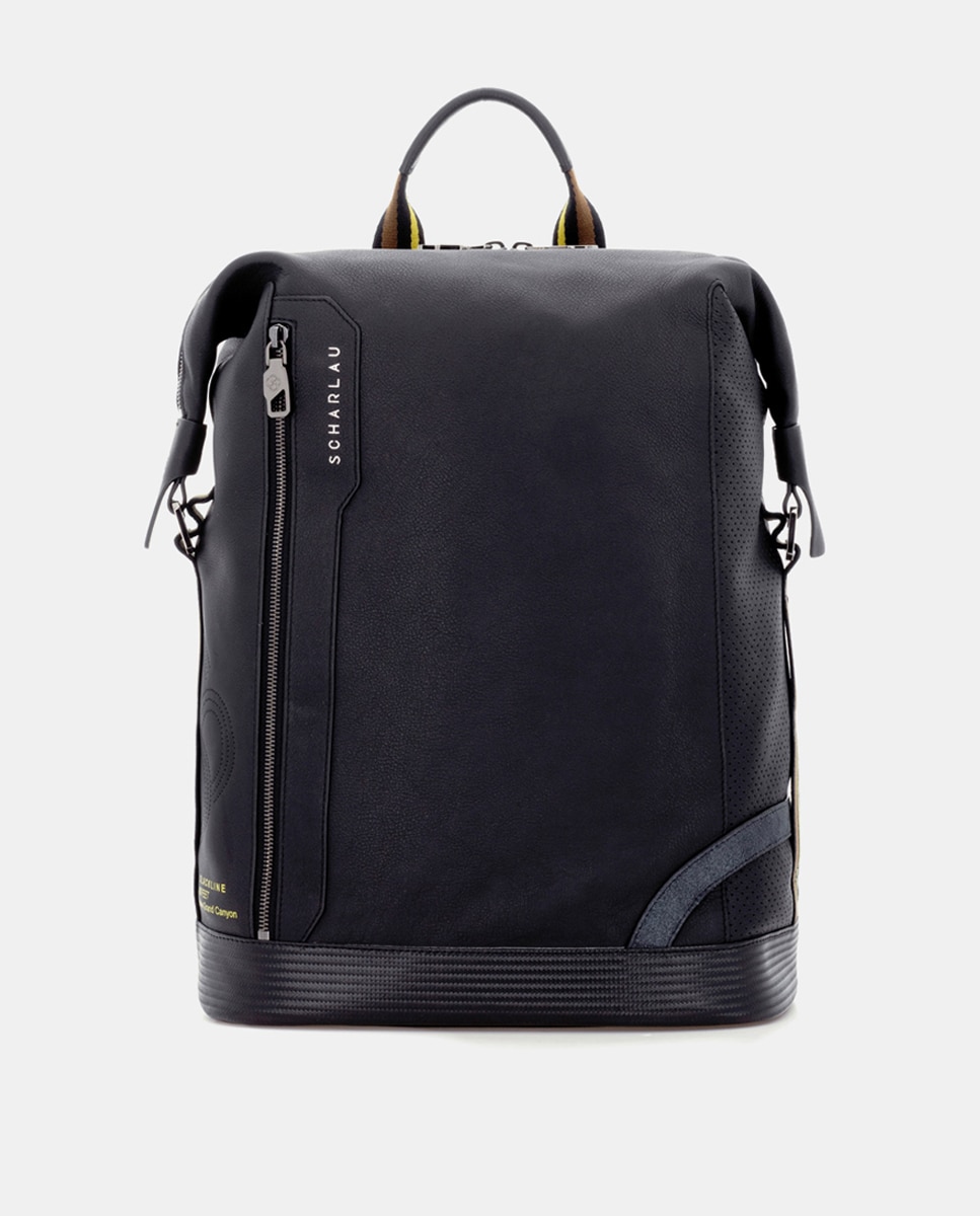Imagem 0 de Mochila em Pele - Preto