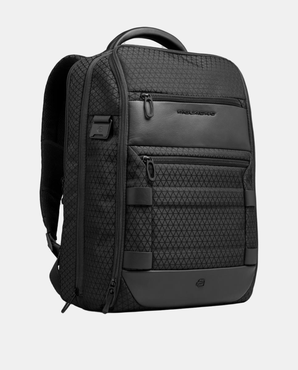 Mochila de Viagem Modular 2 em 1 para Portátil e iPad® com Fecho de Cadeado, Bolso para Óculos, RFID e Proteção Contra Impactos Preto-2