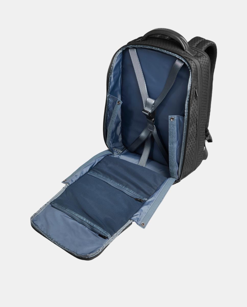 Mochila de Viagem Modular 2 em 1 para Portátil e iPad® com Fecho de Cadeado, Bolso para Óculos, RFID e Proteção Contra Impactos Preto-5