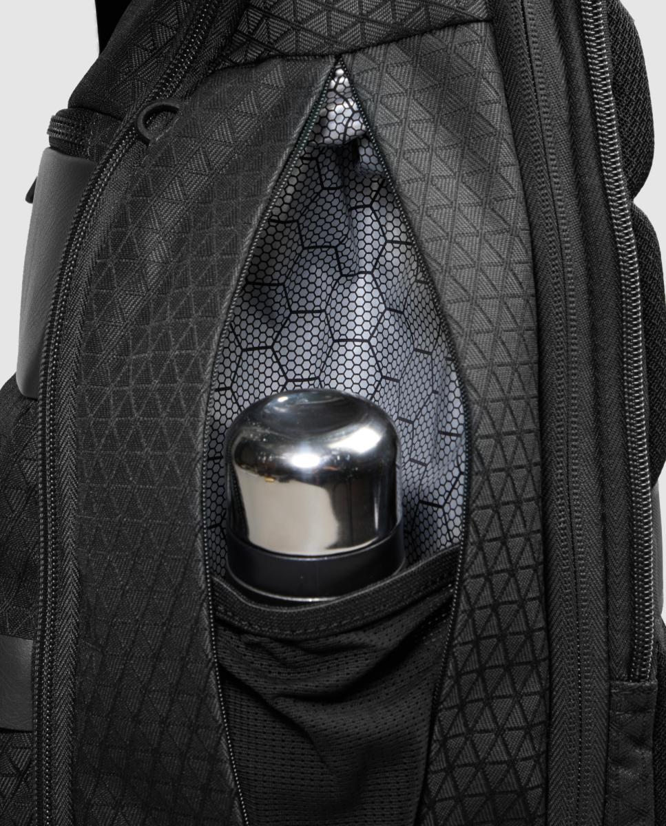 Mochila Viagem Modular para Portátil e iPad® com bolso para Óculos, Sistema Antirroubo, Nécessaire Amovível, Proteção RFID e Proteção Contra Impactos Preto-10