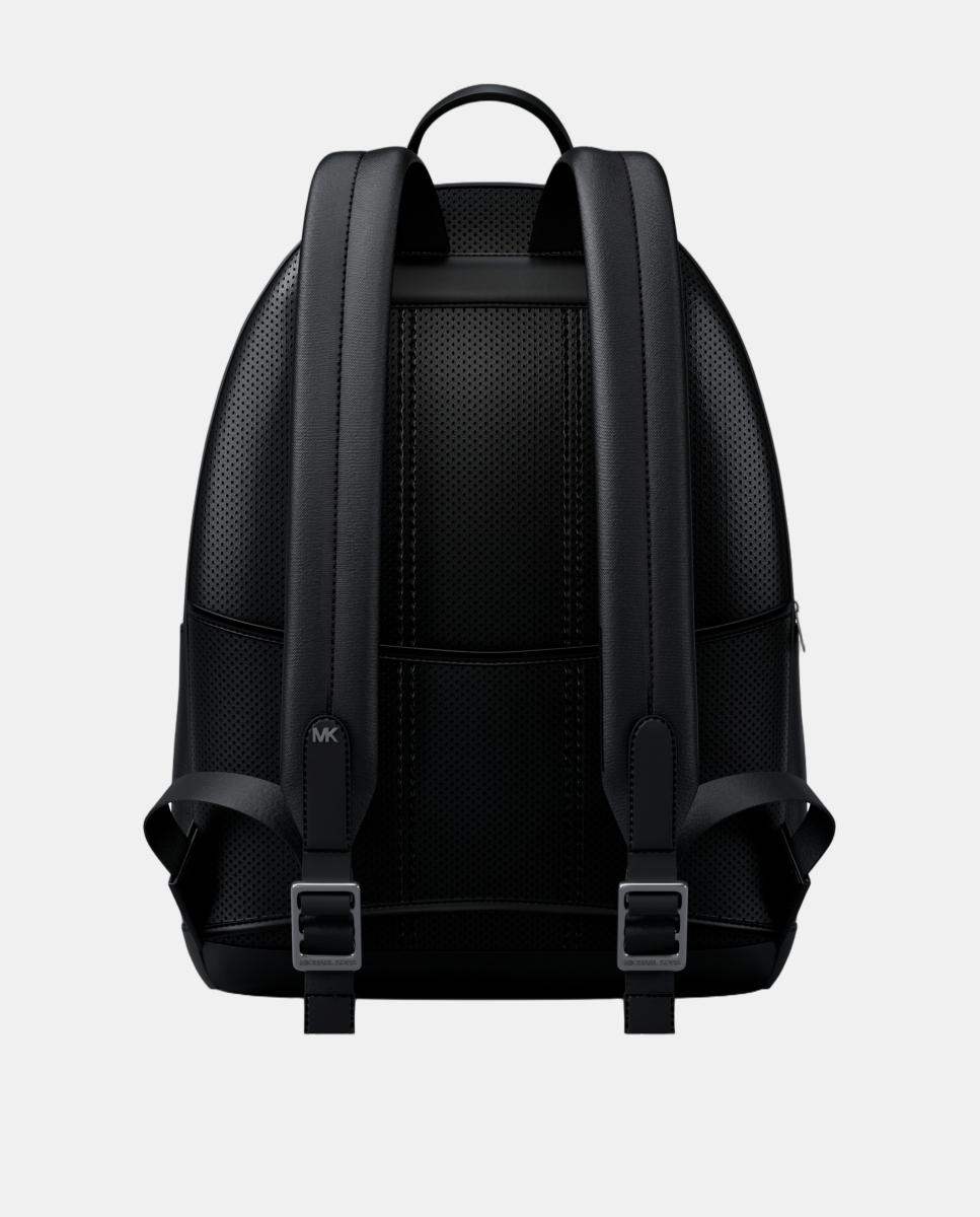 Mochila com Bolso à Frente Preto-4