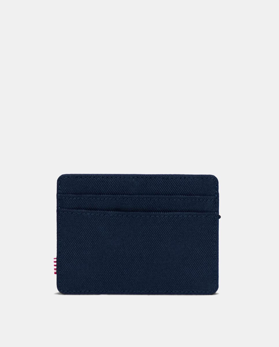 Tarjetero Charlie de Herschel Supply gris oscuro - Azul marino Azul marino-3