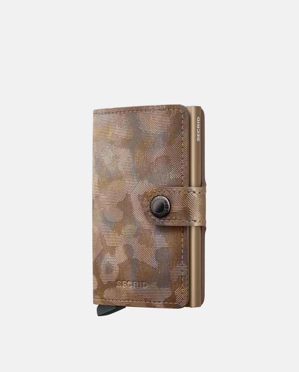 Imagem 0 de Porta-Cartões em Pele Jungle com Proteção RFID - Bege-Claro