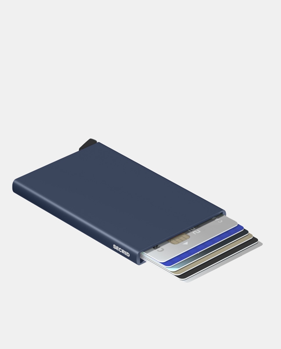 Imagen 3 de Tarjetero de aluminio - Secrid - Azul marino Azul marino