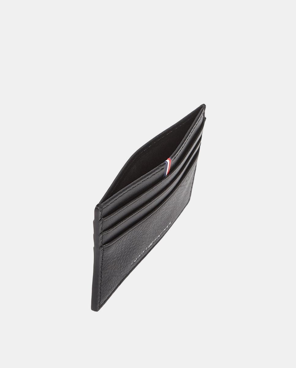 Porta-Cartões em Pele com Logótipo Preto-4