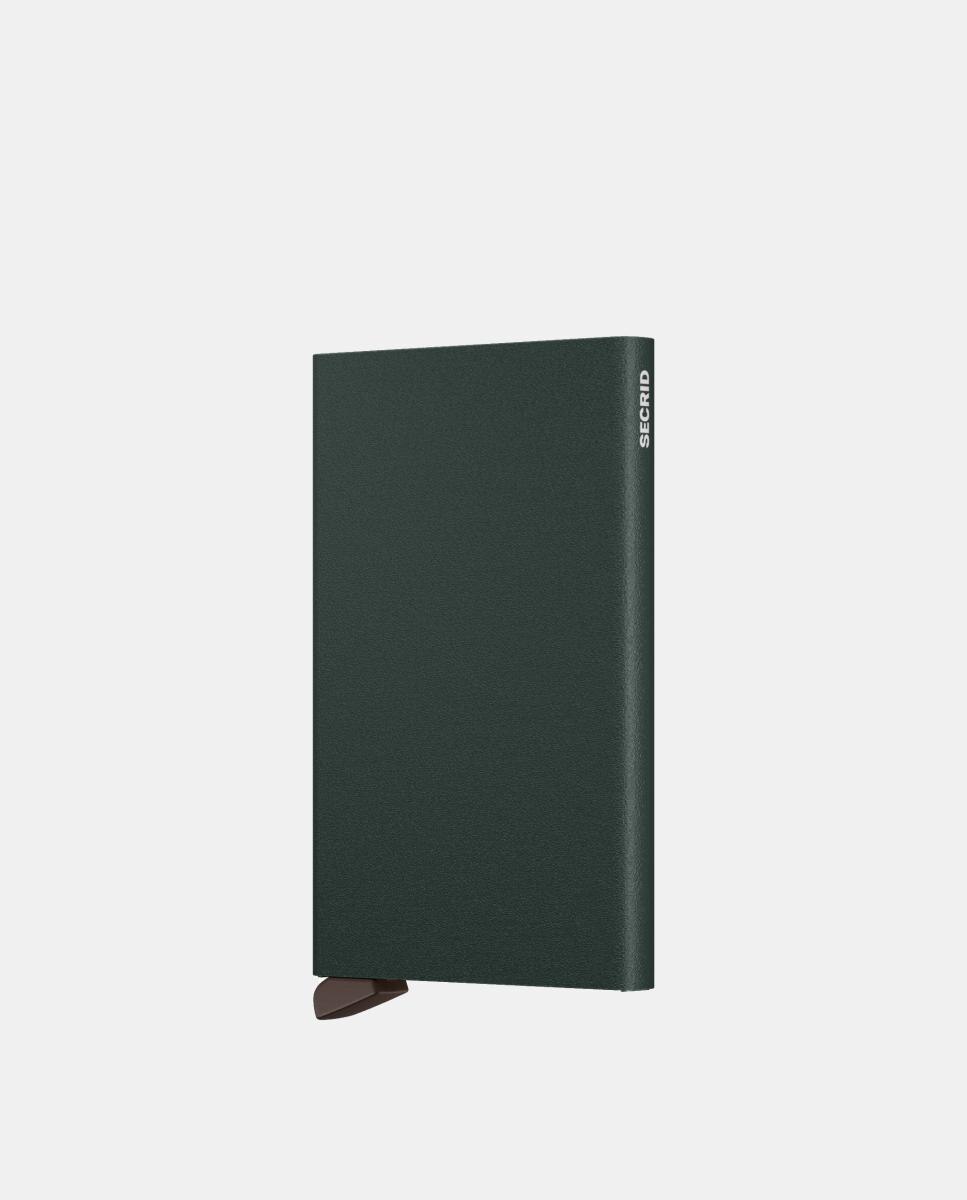 Imagen 0 de Protector de tarjetas aluminio de hombre Verde oscuro