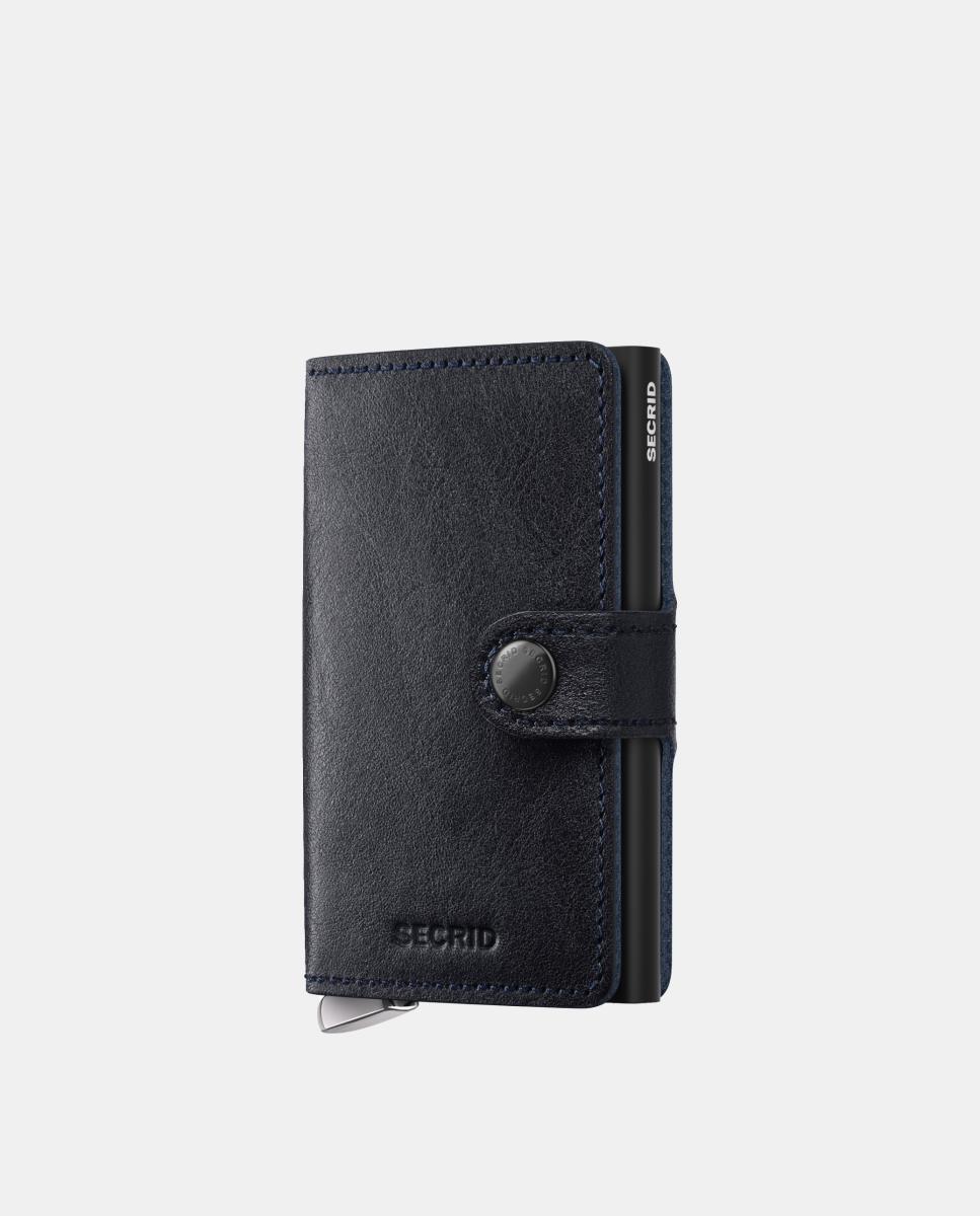 Imagem 0 de Porta-Cartões em Pele Basco com Proteção RFID - Tinta/Preto