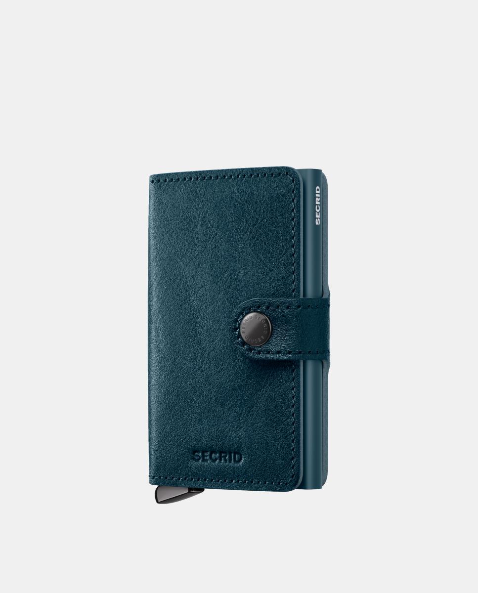 Imagem 0 de Porta-Cartões em Pele Basco com Proteção RFID - Teal