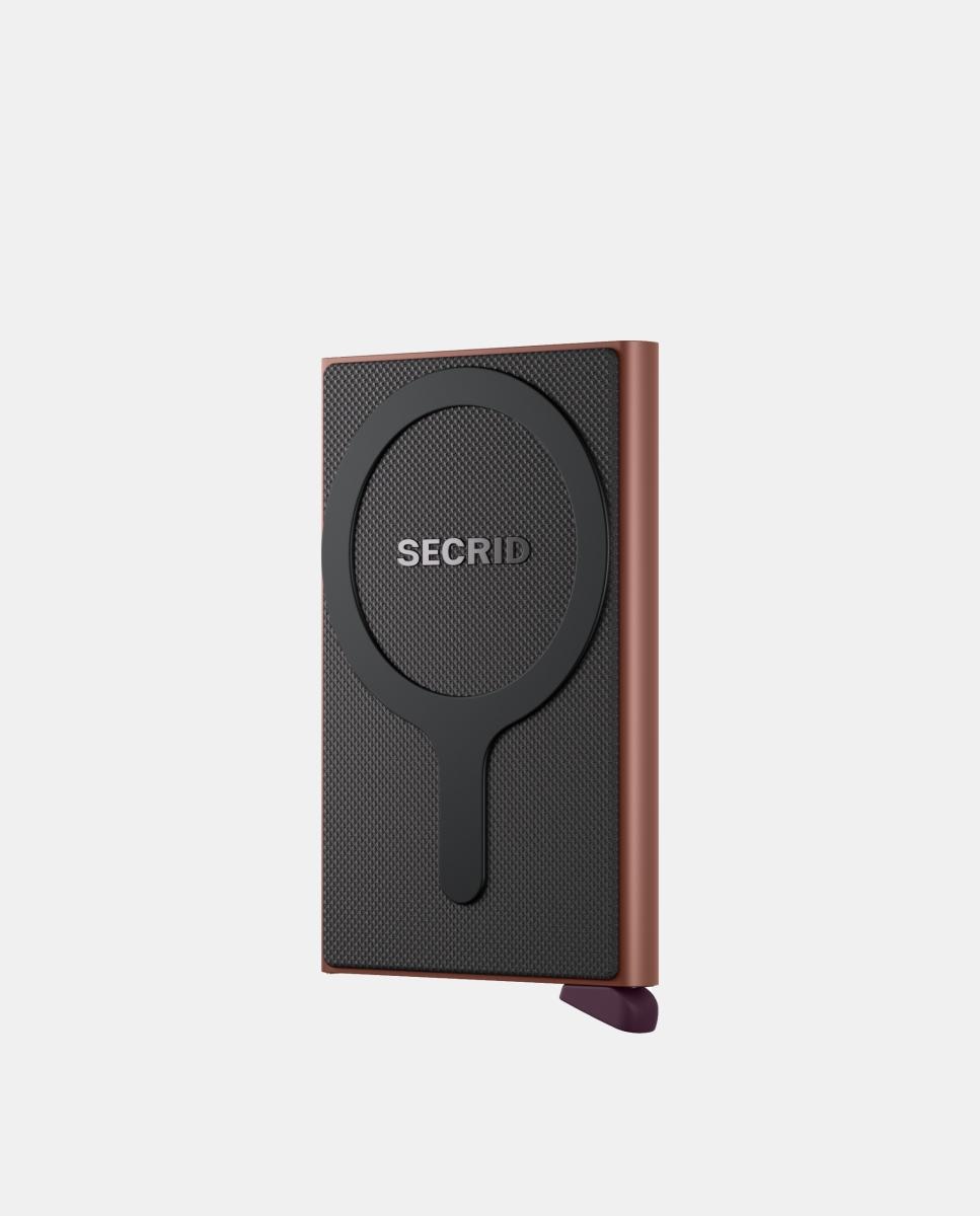 Imagem 0 de Protetor de Cartões de Alumínio Rose com Sistema Magnético MagSafe