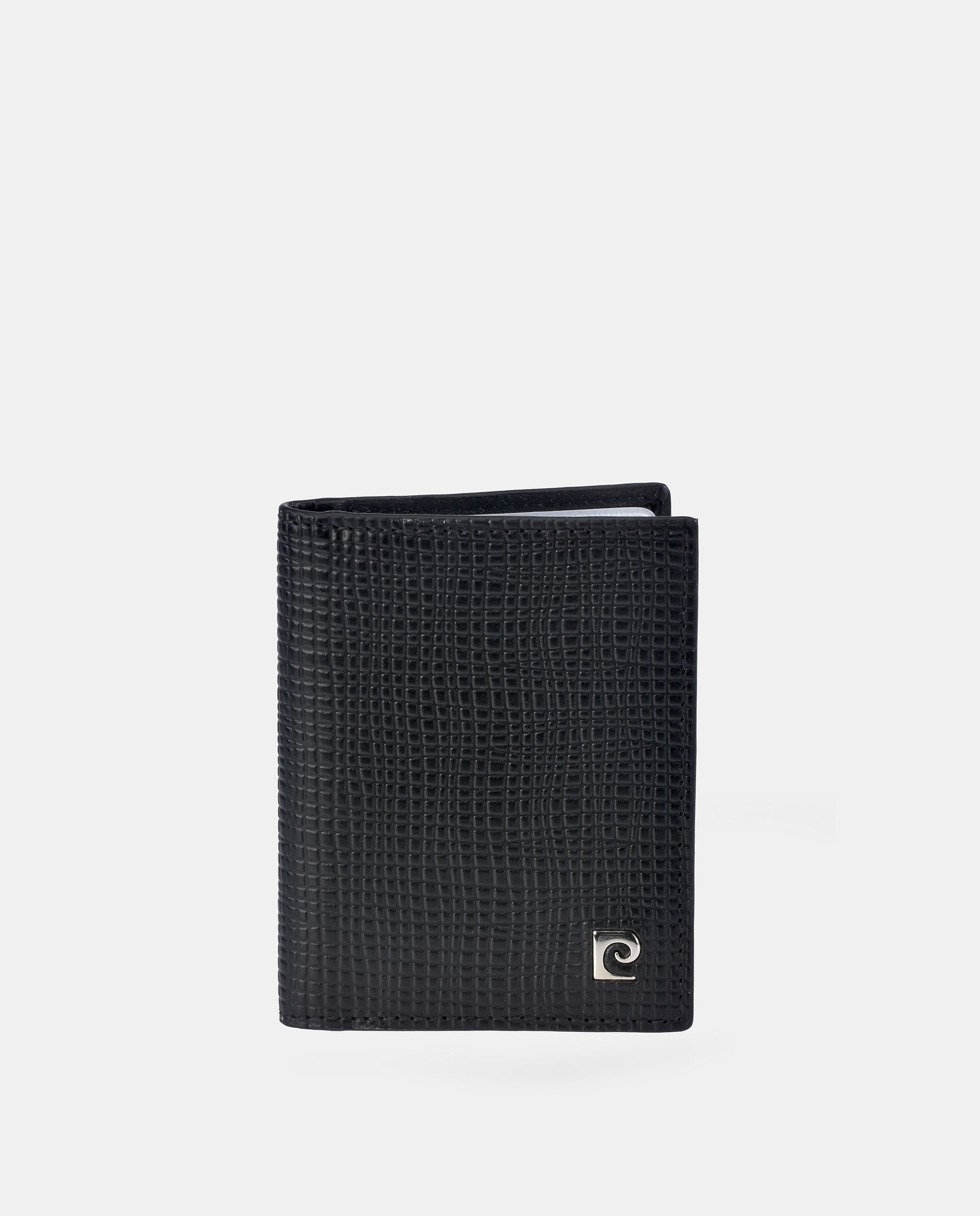 Imagen 1 de Tarjetero en piel de hombre - Pierre Cardin - Negro Negro