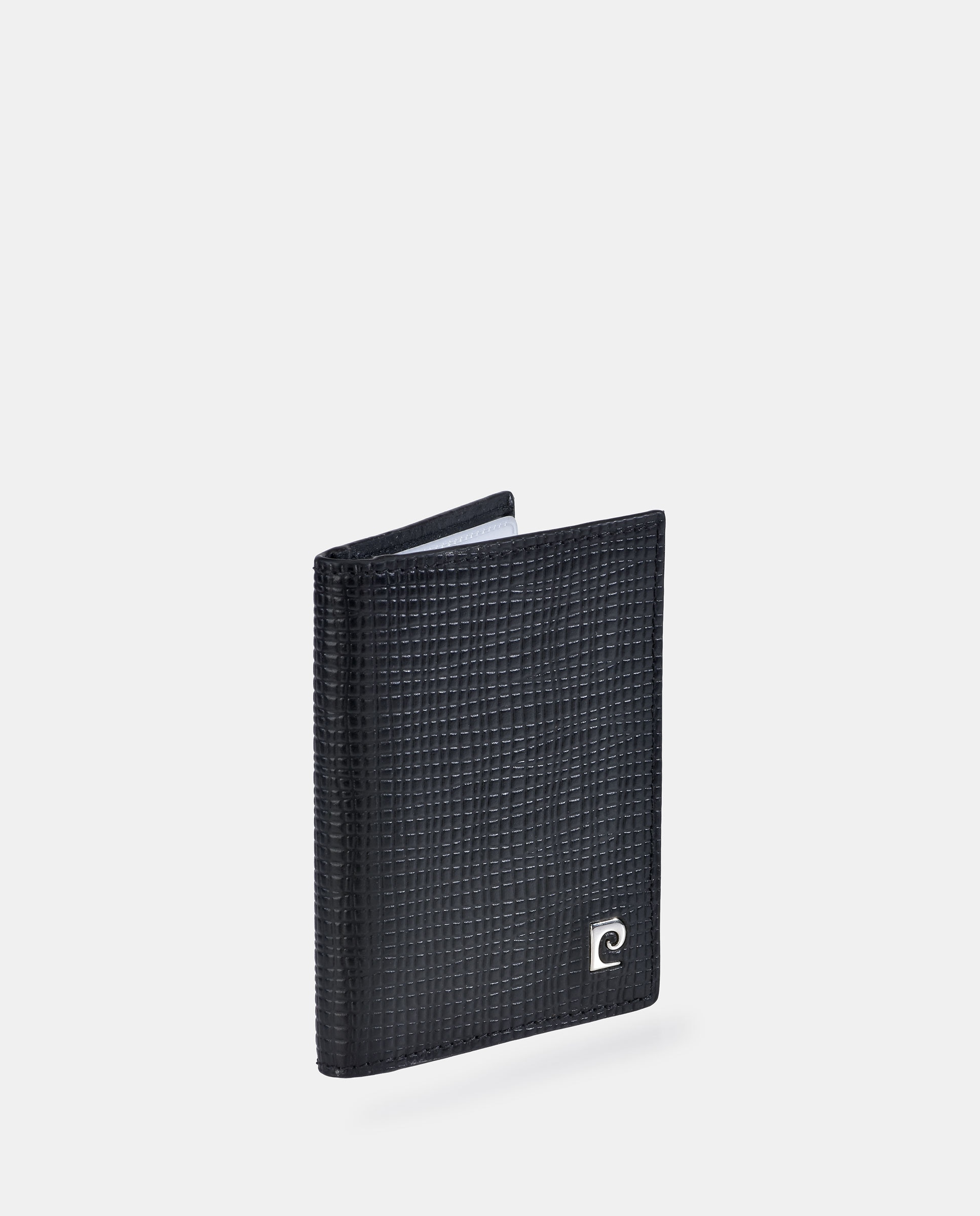 Imagen 2 de Tarjetero en piel de hombre - Pierre Cardin - Negro Negro