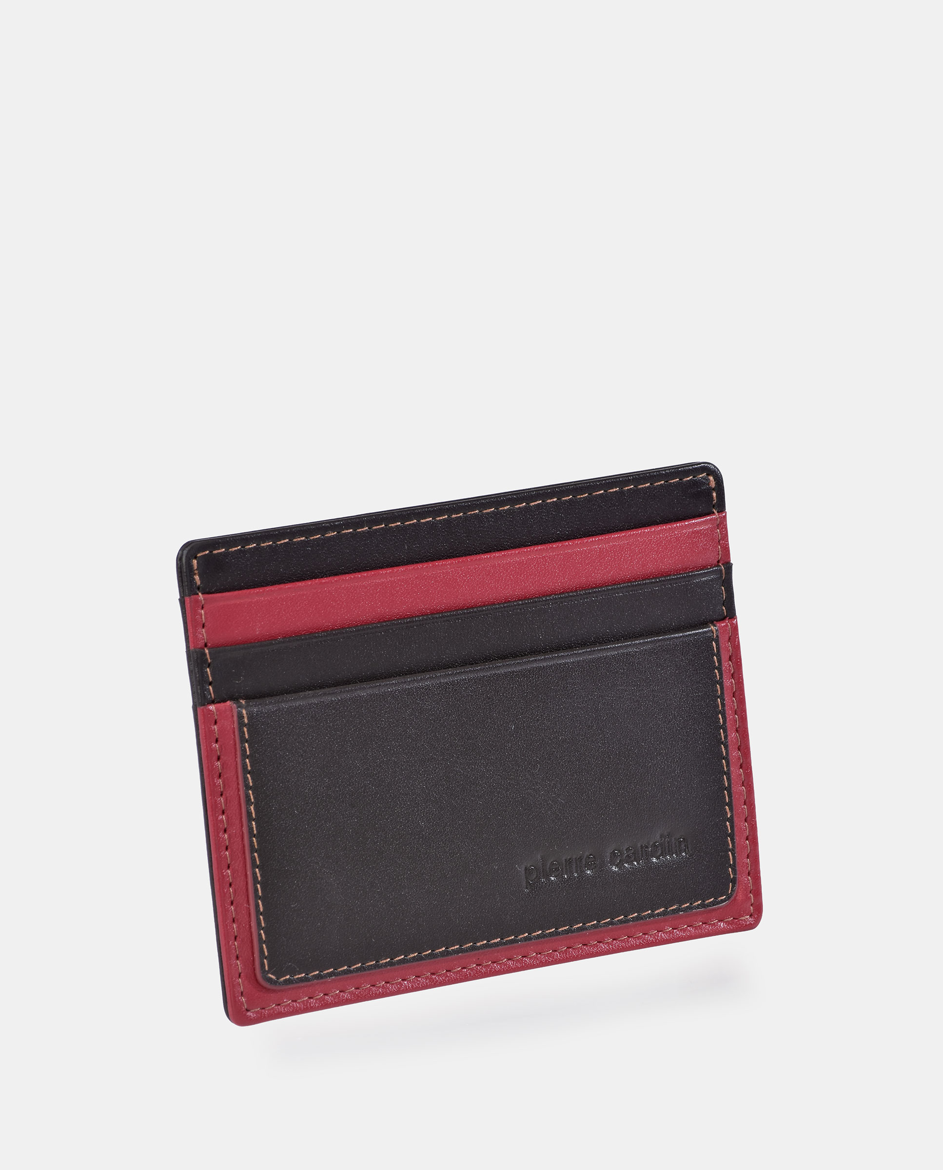 Americano en piel de hombre - Pierre Cardin - Marrón Marrón-2