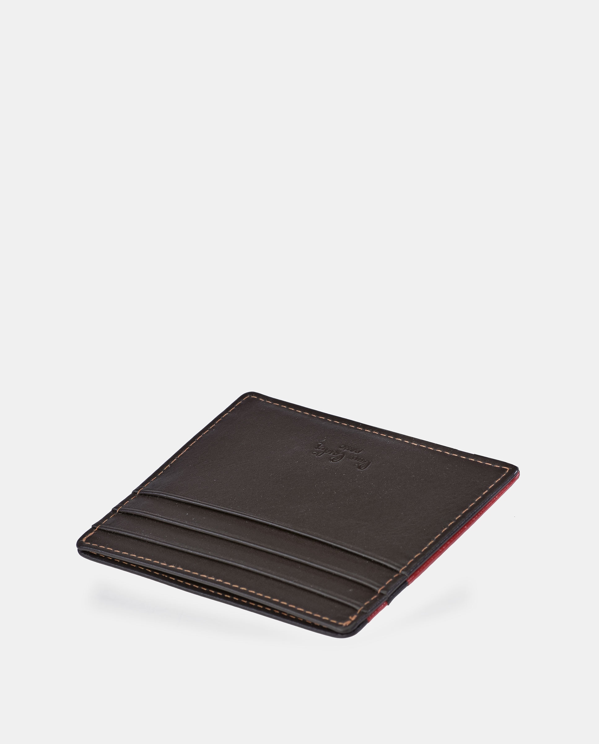 Americano en piel de hombre - Pierre Cardin - Marrón Marrón-3