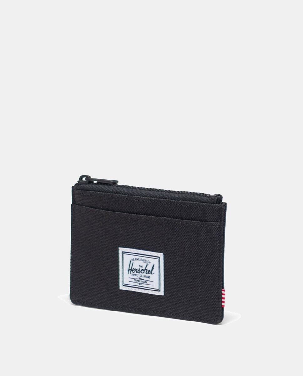 Porta-Cartões Oscar com Fecho de Correr - Preto Preto-2