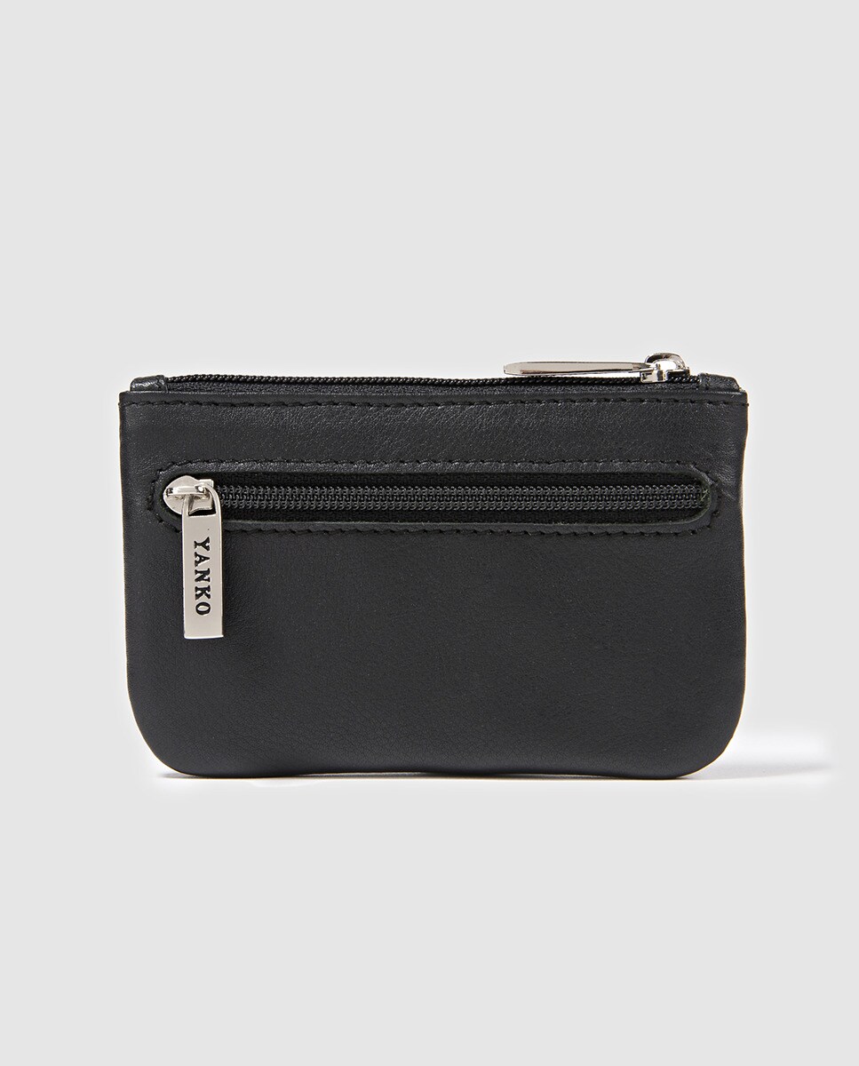 Porta-moedas de homem Preto-2