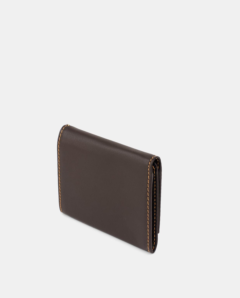 Porta-Moedas Castanho-5
