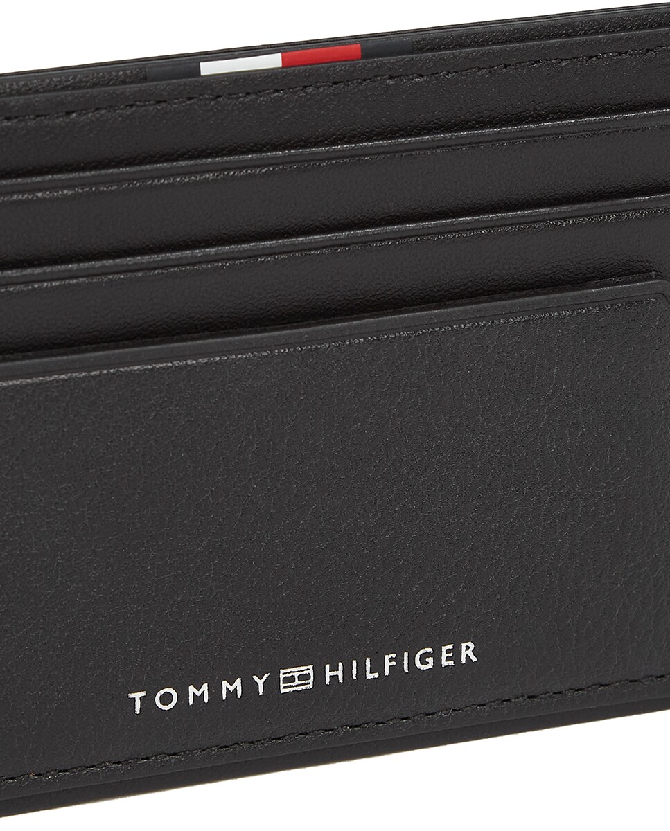 Porta-Cartões em Pele com Logótipo Preto-3