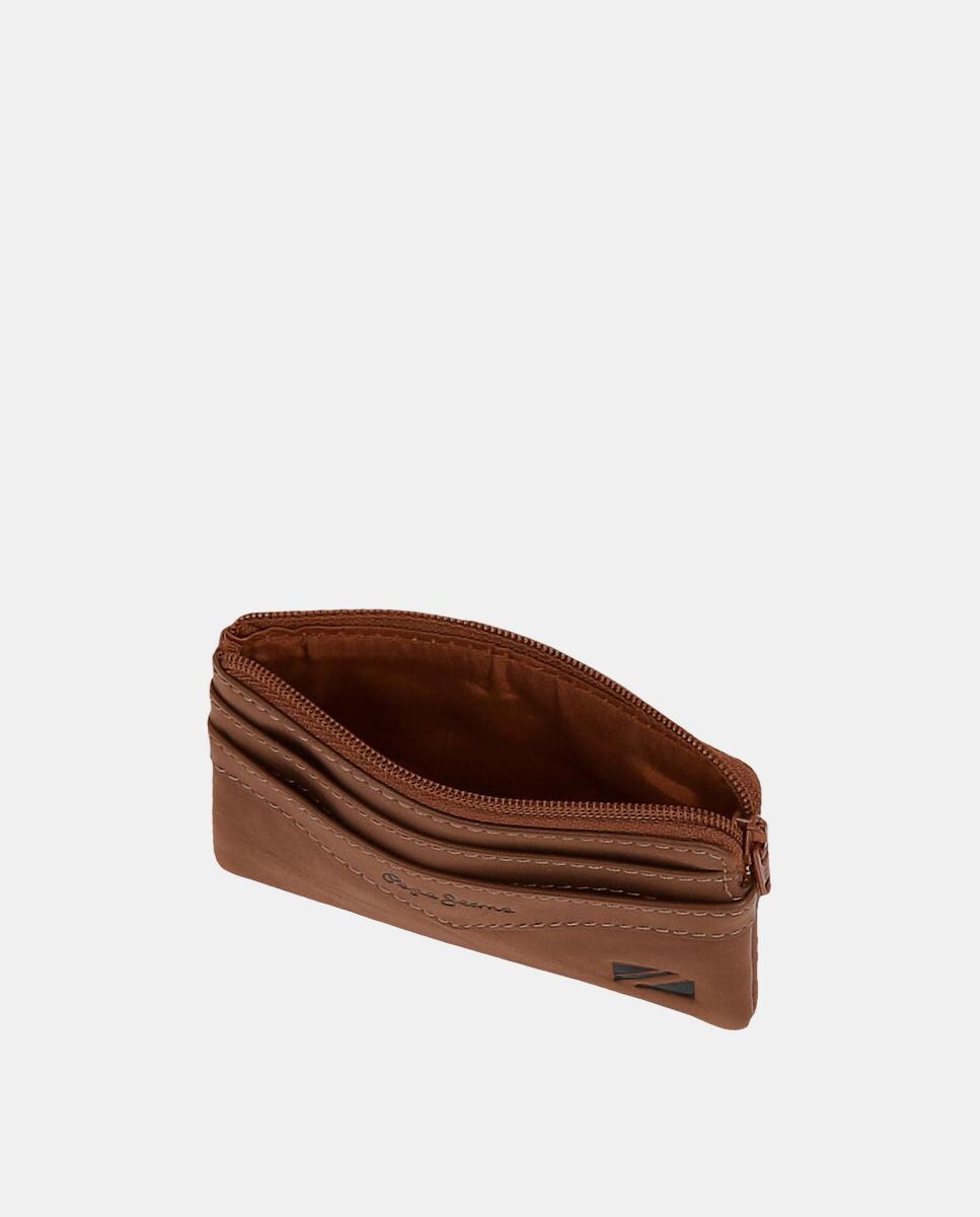 Porta-Moedas Jacket Castanho-4