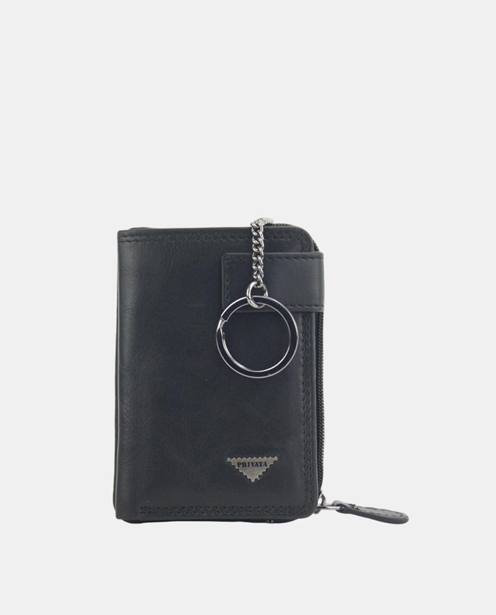 Imagen 4 de Billetero piel vacuno - Privata - Negro Negro