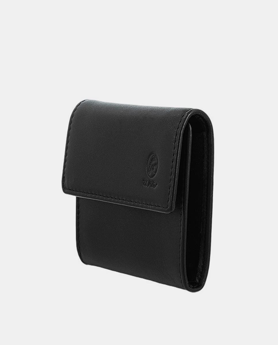 Conjunto de Carteira Americana e Porta-Moedas Preto-6