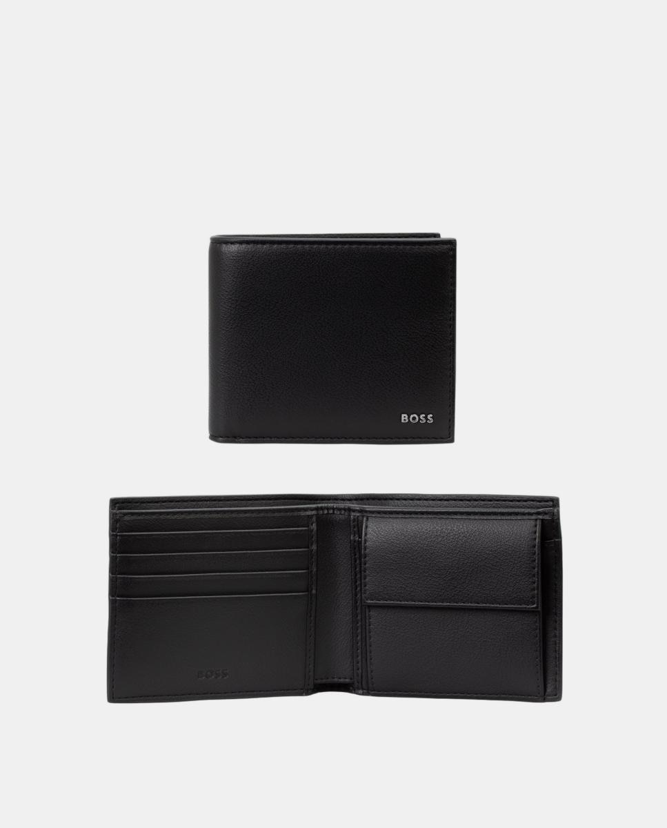 Carteira com Porta-Moedas Preto-1