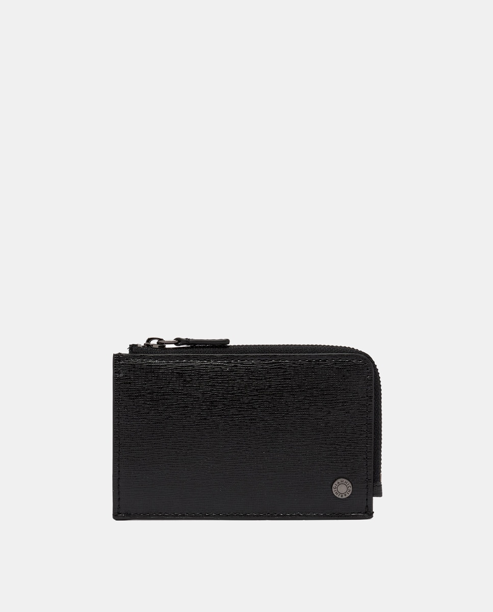 Imagem 0 de Carteira em Pele Saffiano com Secção para Notas