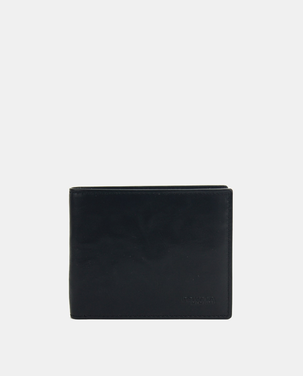 Billetero piel - Privata - Negro Negro-1