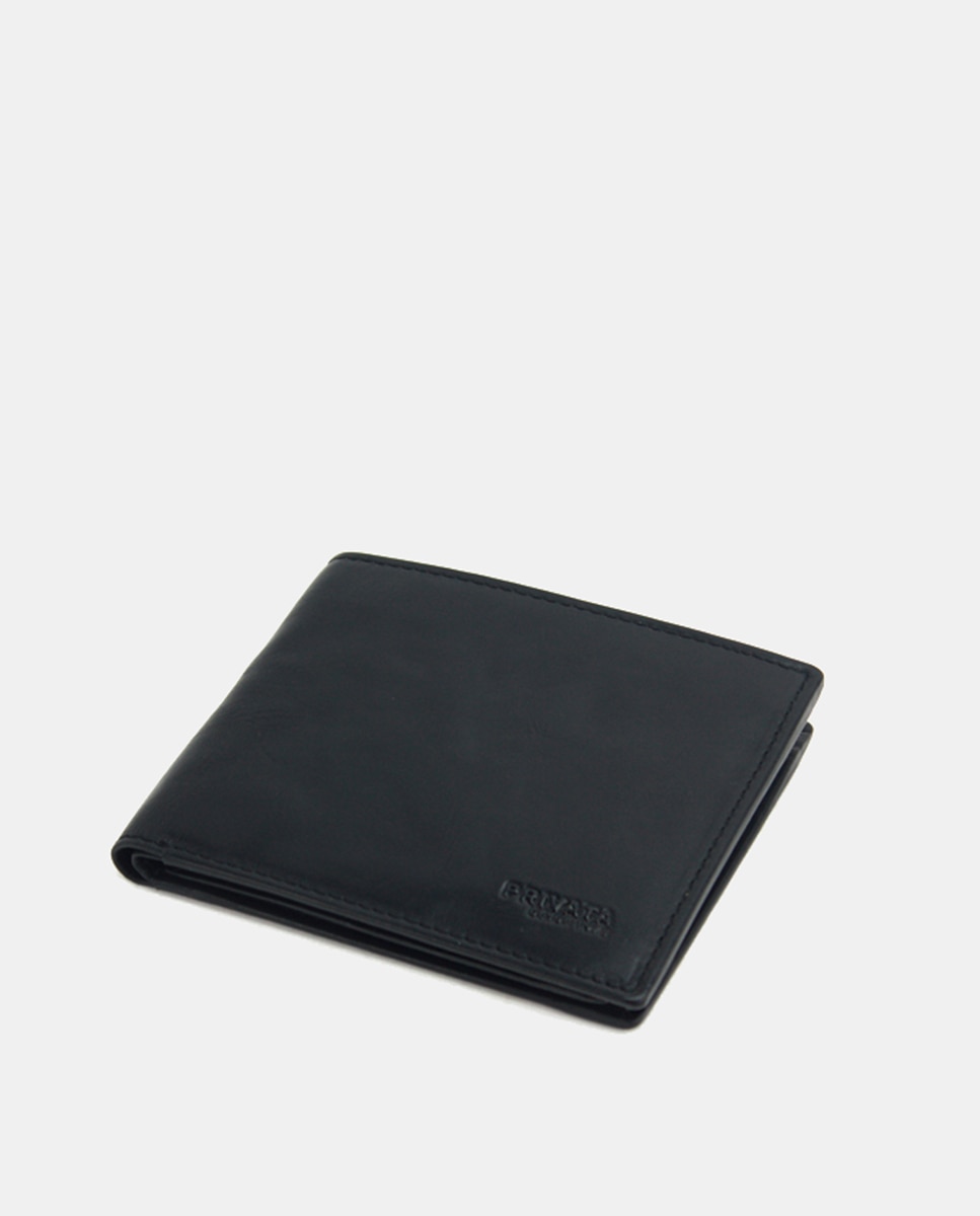 Billetero piel - Privata - Negro Negro-3