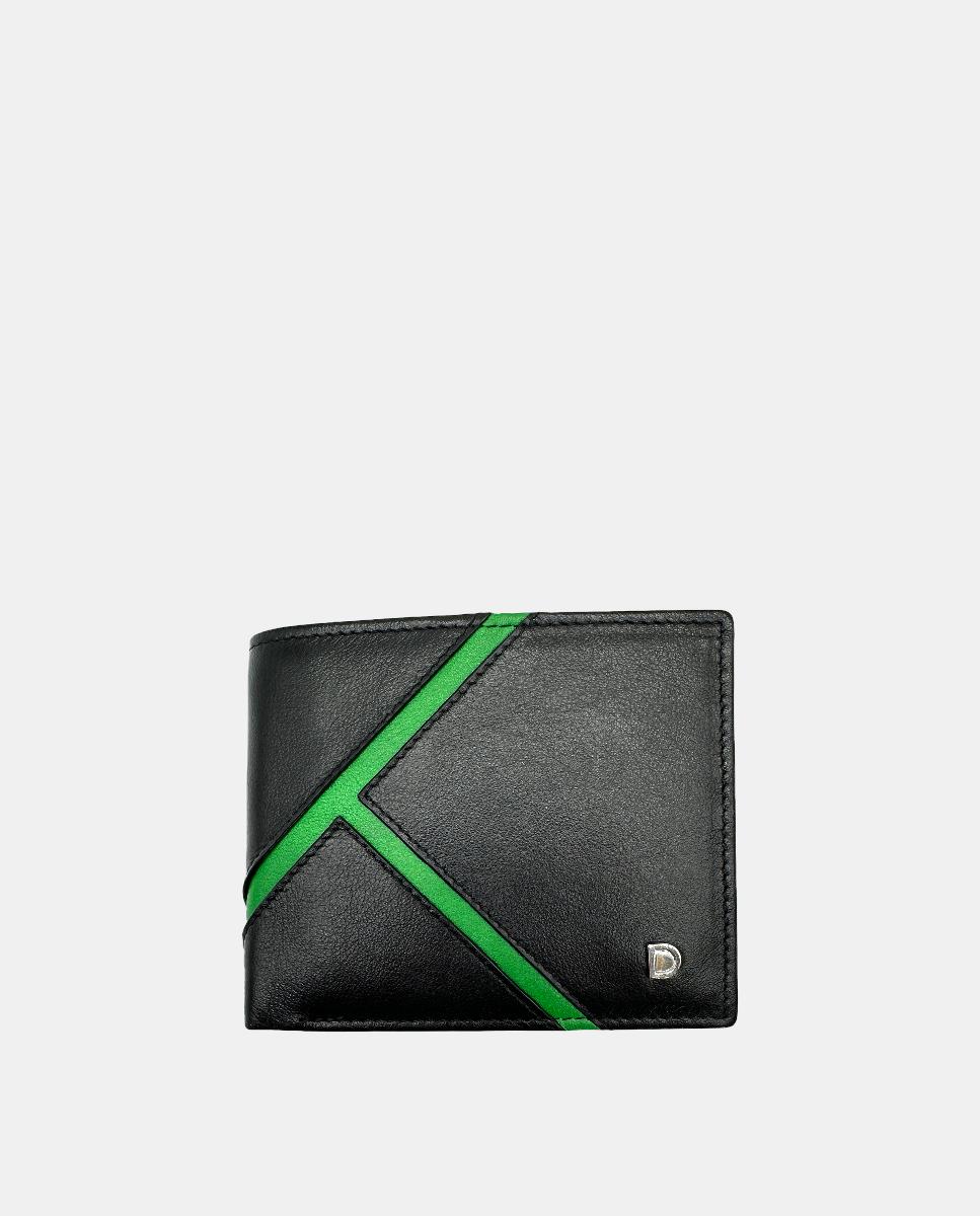 Imagem 0 de Carteira Pequena em Pele de Bezerro e Napa com Porta-Moedas