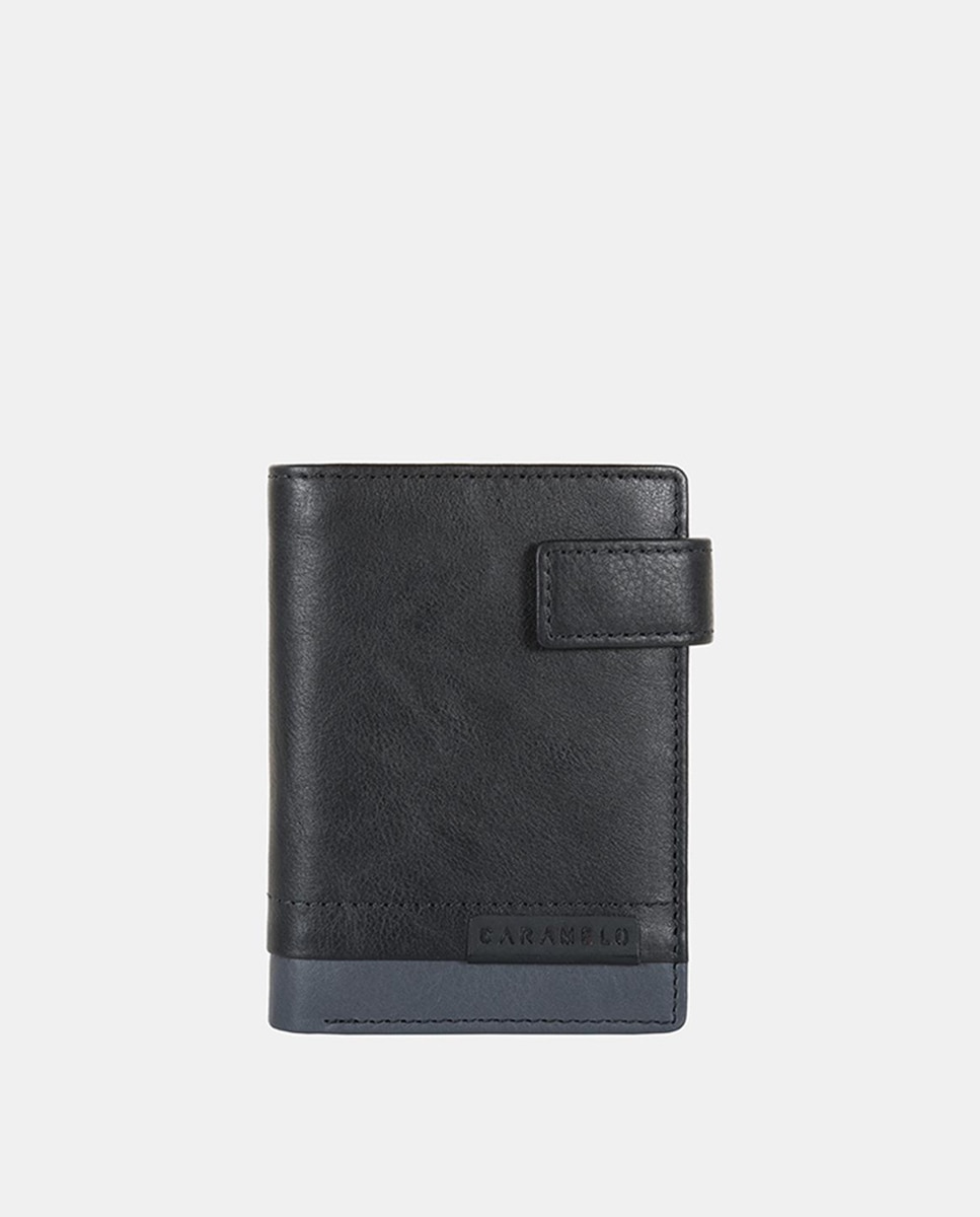 Imagem 0 de Carteira Vertical com Porta-Moedas de Presilha