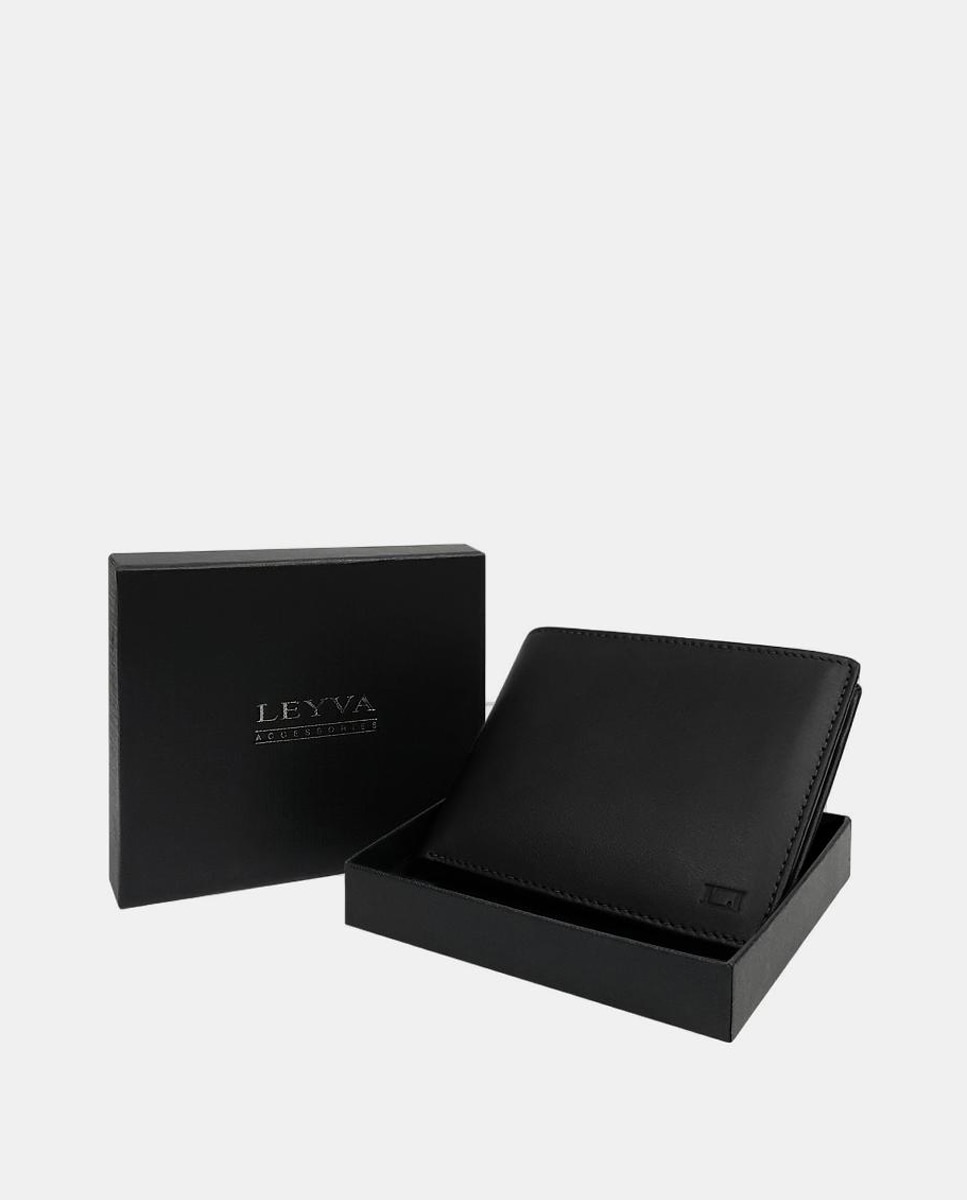 Imagem 0 de Carteira com Porta-moedas em Pele