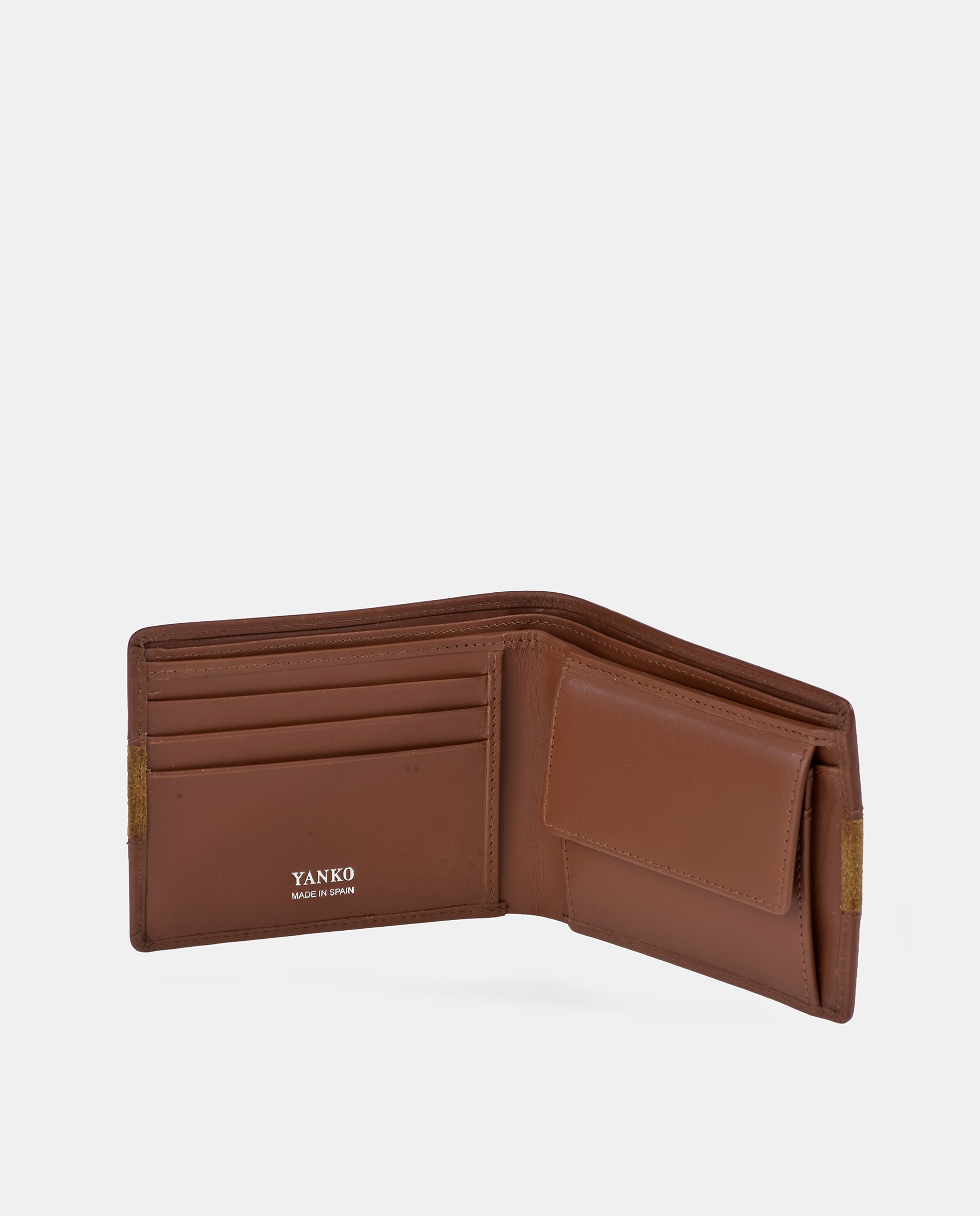 Porta-Moedas em Pele Croute Camel-3