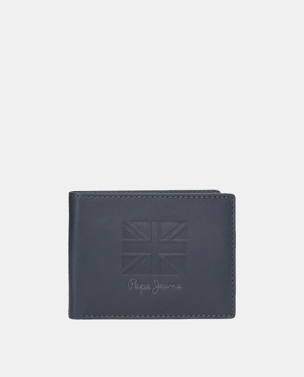 Imagem 0 de Carteira com Porta-Moedas Denver - Azul-Marinho