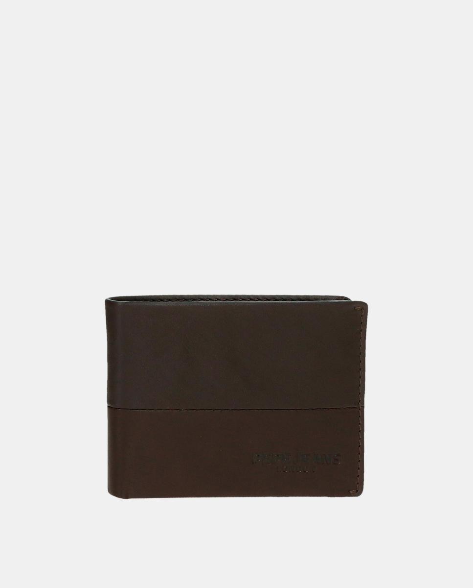 Imagem 0 de Carteira com Porta-Moedas Ithaca - Castanho