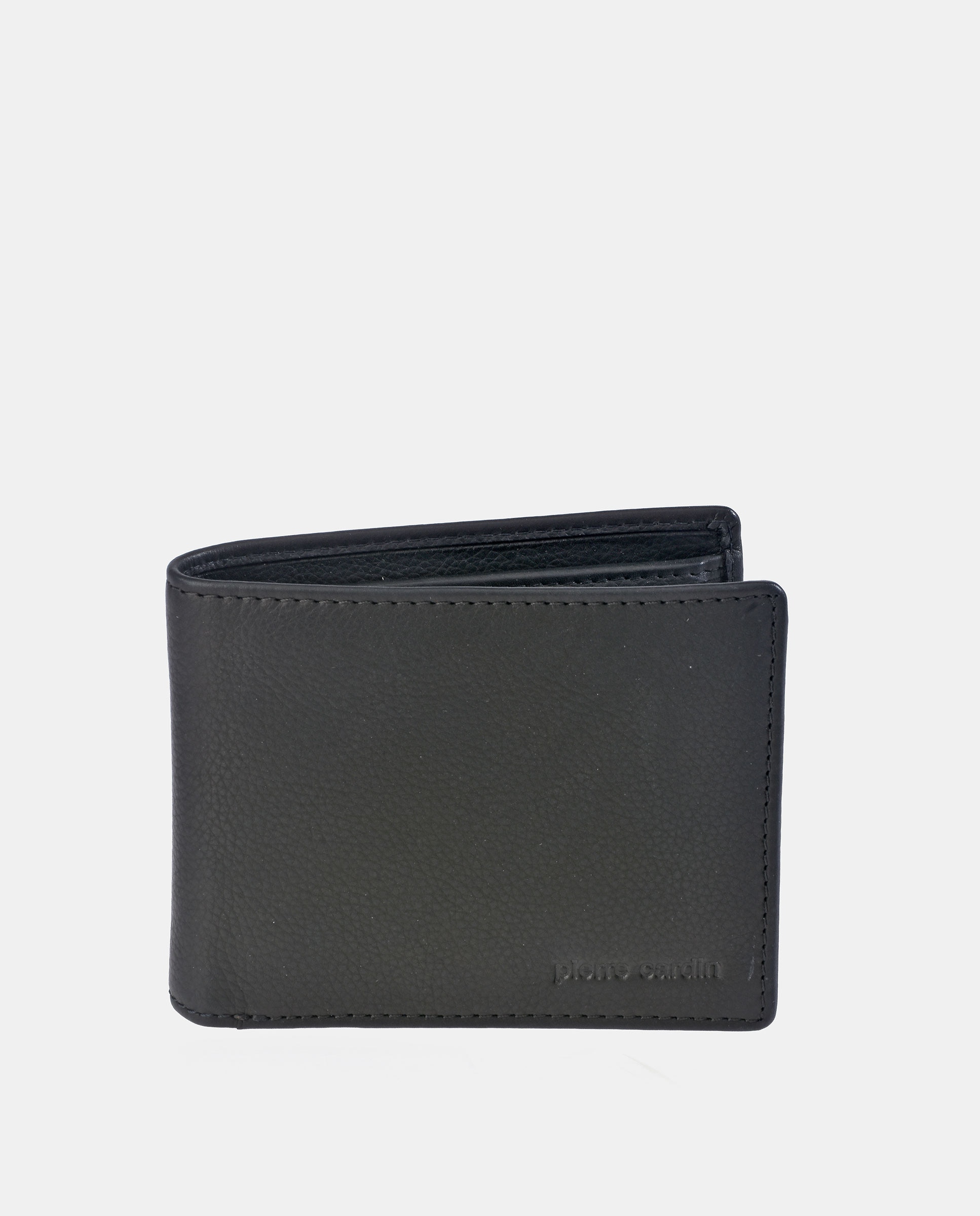 Imagem 0 de Carteira tipo Americano em Pele com Porta-Moedas Interior