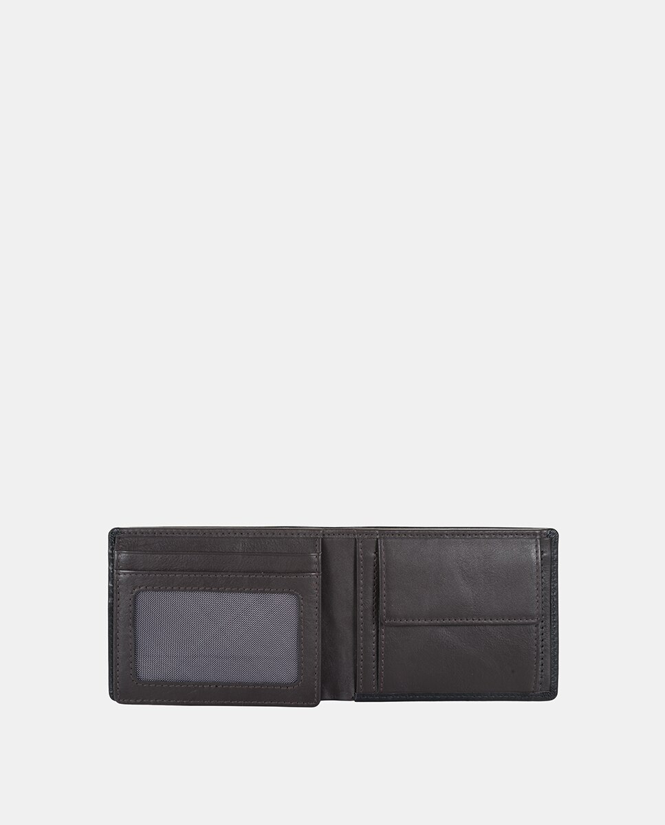 Imagen 2 de Billetero horizontal de hombre. - Liberto - Negro Negro