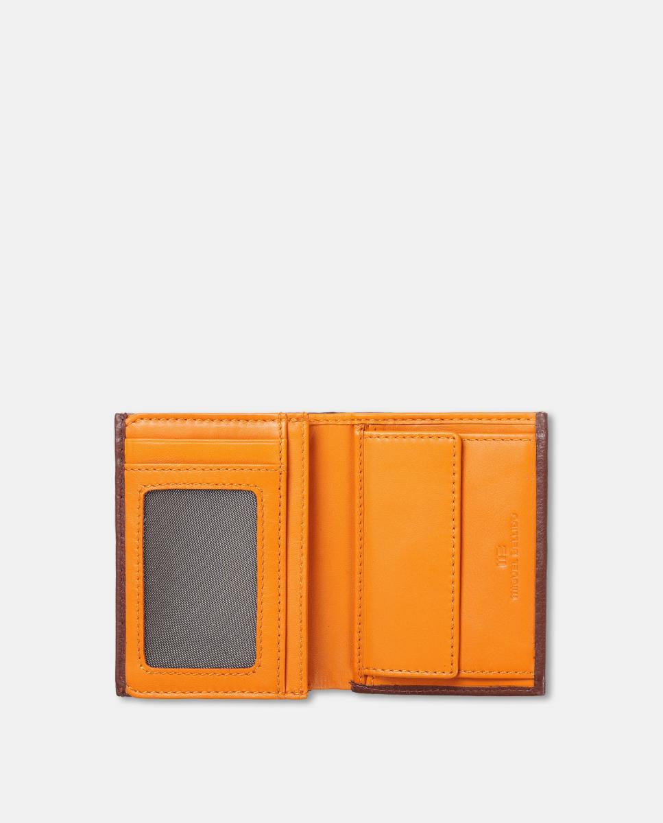 Blazer com Porta-Moedas, Porta-Cartões e Porta-Documento de Identidade Castanho-2