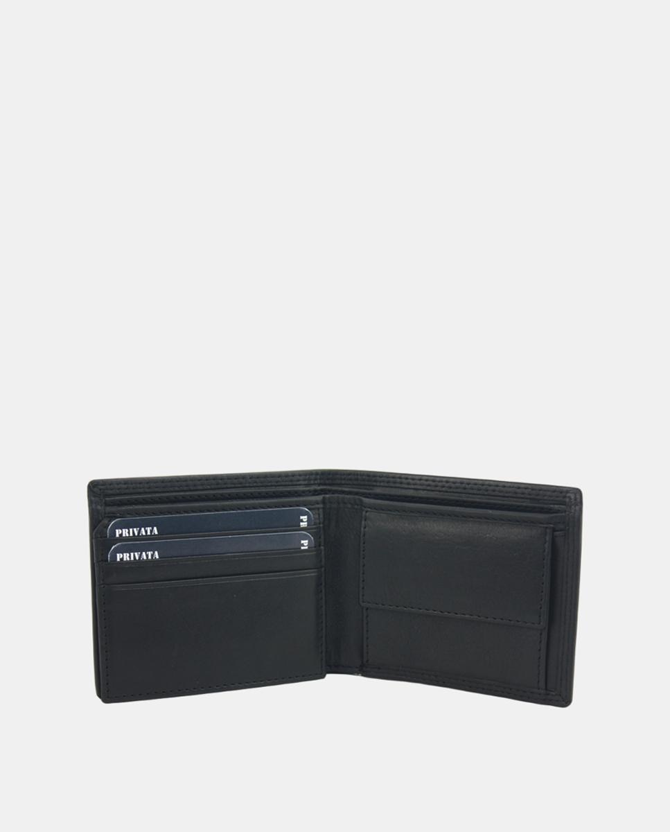 Imagen 2 de Billetero piel vacuno - Privata - Negro Negro